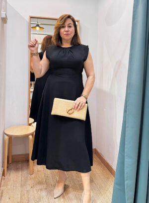 VESTIDO ROMA - Negro