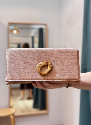 CARTERA MANO ESTELA - Rosa