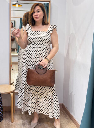 VESTIDO TOPITOS - Blanco