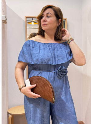 CARTERA MANO CORINA - Marrón chocolate