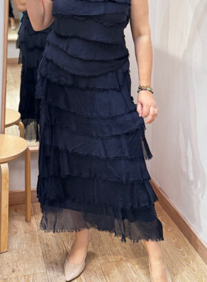 FALDA NORA - Azul Marino