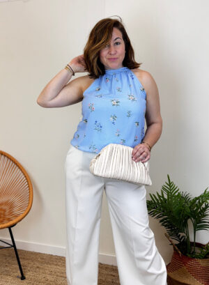 BLUSA PRIMAVERA - Azul