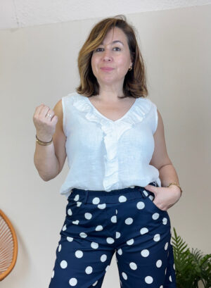 BLUSA LINO - Blanco