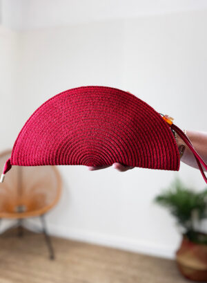 CARTERA DE MANO ALBA - Rojo