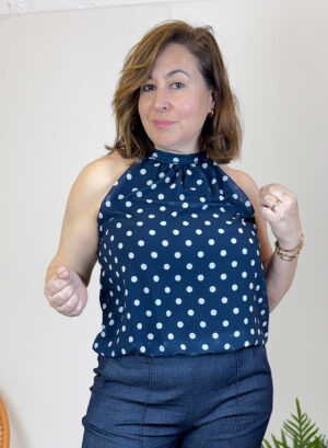 CAMISA ANI - Azul Marino