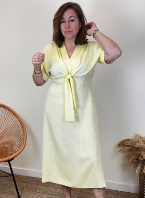 VESTIDO NURIA - Amarillo