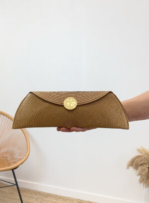 CARTERA DE MANO TRADIS - Marrón