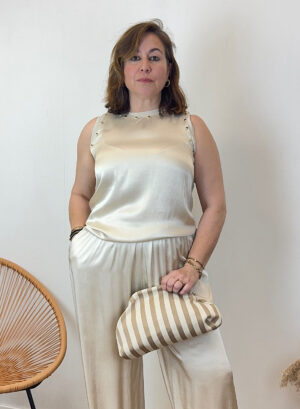 CAMISETA DUNIA - Beige