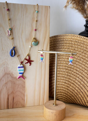 COLLAR ACERO OCEAN - Multicolor