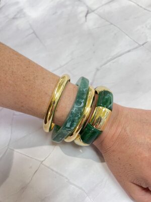 CONJUNTO PULSERAS CLEO - Verde