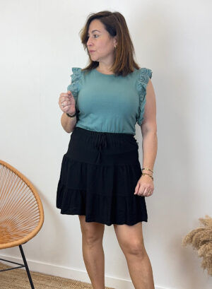 FALDA BONY - Negro