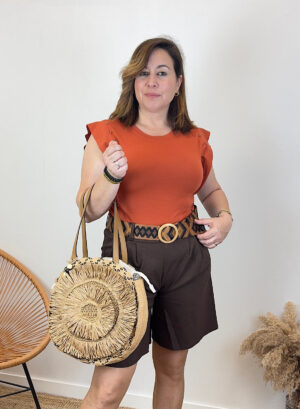 BOLSO RAFIA LISA