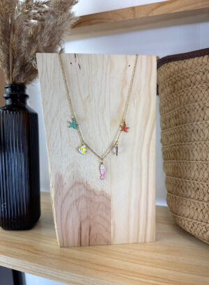 COLLAR ACERO PISCIS