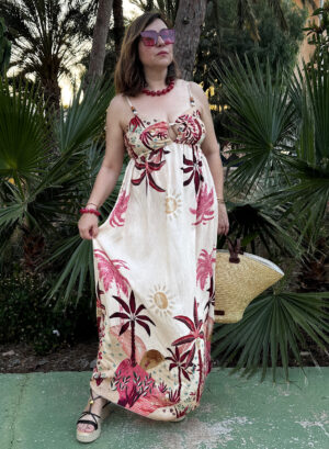 VESTIDO MALDIVAS - Buganvilla
