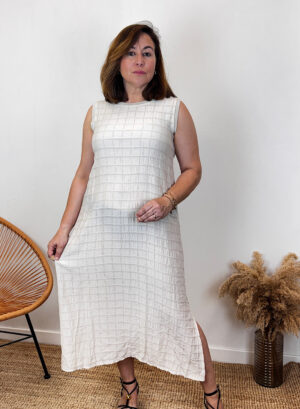 VESTIDO PRISCILA - Beige