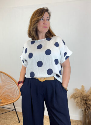 CAMISA ROCIO - Azul Marino