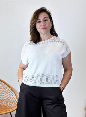 JERSEY BIBIANA - Blanco