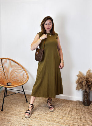 VESTIDO CUBA - Caqui