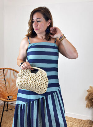 VESTIDO MALTA - Azul Marino