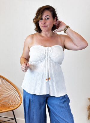 TOP QUIM - Blanco