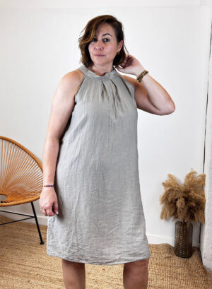VESTIDO CINTIA - Taupe