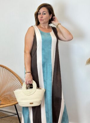 VESTIDO TOÑI - Azul