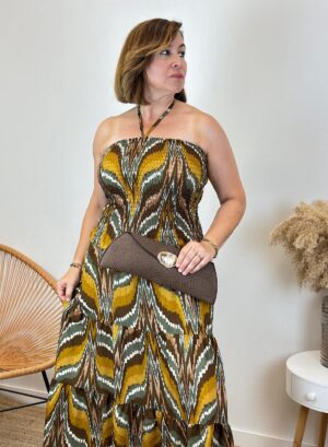 VESTIDO SUSANA - Mostaza