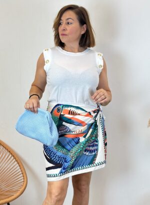 CAMISETA CINTIA - Blanco