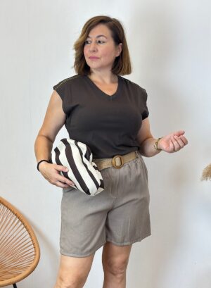 PANTALÓN TAMI - Taupe