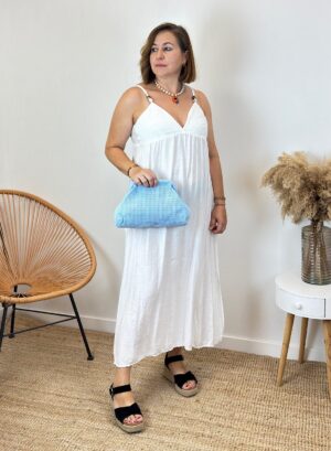 VESTIDO SORAYA - Blanco