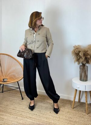 PANTALÓN ZAYRA - Negro