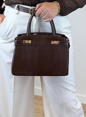 BOLSO DIANA - Marrón