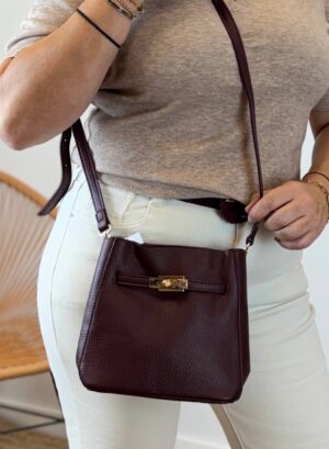 BOLSO ESTER - Burdeos