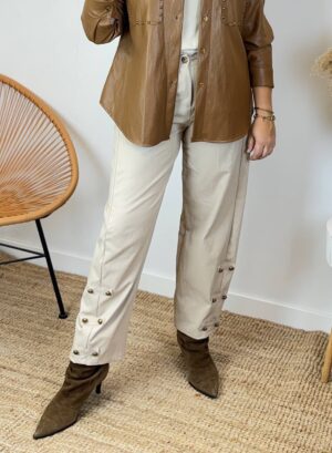 PANTALÓN LORENA - Beige