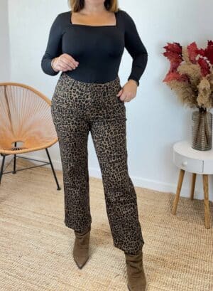 JEANS LEOPARDO