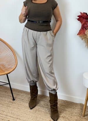 PANTALON VICTORIA - Beige