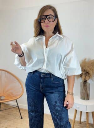 CAMISA SIRENA - Blanco
