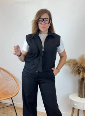 CHALECO NEREIDA - Negro