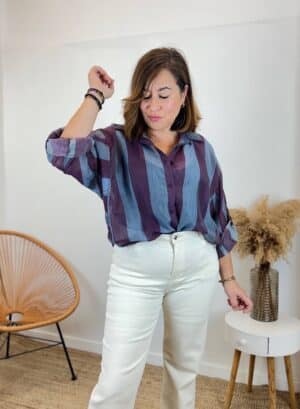 CAMISA NARA - Buganvilla