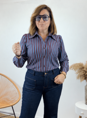 CAMISA OLINA - Azul