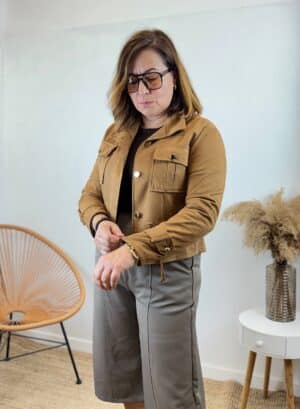 CHAQUETA MILANO - Camel